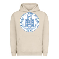 Pigment French Oak eastern illinois university seal Urban Hoodie - linhVisuals