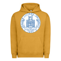 Pigment Peanut Butter eastern illinois university seal Urban Hoodie - linhVisuals