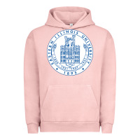 Pigment Salmon eastern illinois university seal Urban Hoodie - linhVisuals