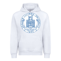 White eastern illinois university seal Urban Hoodie - linhVisuals