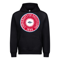 Black university of mississippi seal Urban Hoodie - linhVisuals