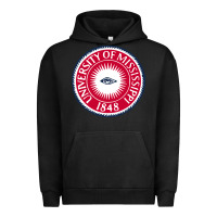 Pigment Black university of mississippi seal Urban Hoodie - linhVisuals