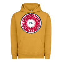 Pigment Peanut Butter university of mississippi seal Urban Hoodie - linhVisuals