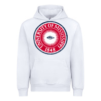 White university of mississippi seal Urban Hoodie - linhVisuals