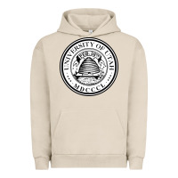 Pigment French Oak university of utah seal Urban Hoodie - linhVisuals