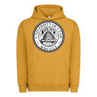 Pigment Peanut Butter university of utah seal Urban Hoodie - linhVisuals