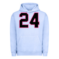 Pigment Grape Ice number 24 sports jersey athlete fan pink black lucky number t shirt Urban Hoodie - linhVisuals
