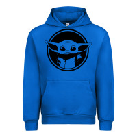 Cobalt newbaby yoda 01 Urban Hoodie - linhVisuals