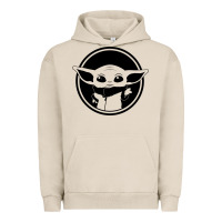 Pigment French Oak newbaby yoda 01 Urban Hoodie - linhVisuals