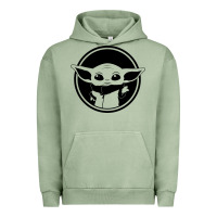 Pigment Oil Green newbaby yoda 01 Urban Hoodie - linhVisuals