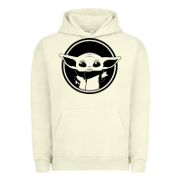 Pigment Pistachio newbaby yoda 01 Urban Hoodie - linhVisuals
