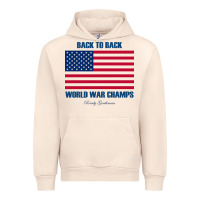 Sandshell newback to back world war champs back Urban Hoodie - linhVisuals