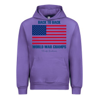 Tulip newback to back world war champs back Urban Hoodie - linhVisuals