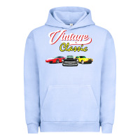 Pigment Grape Ice vintage classic oldies cars Urban Hoodie - linhVisuals