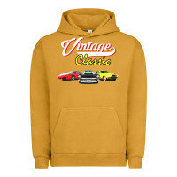 Pigment Peanut Butter vintage classic oldies cars Urban Hoodie - linhVisuals