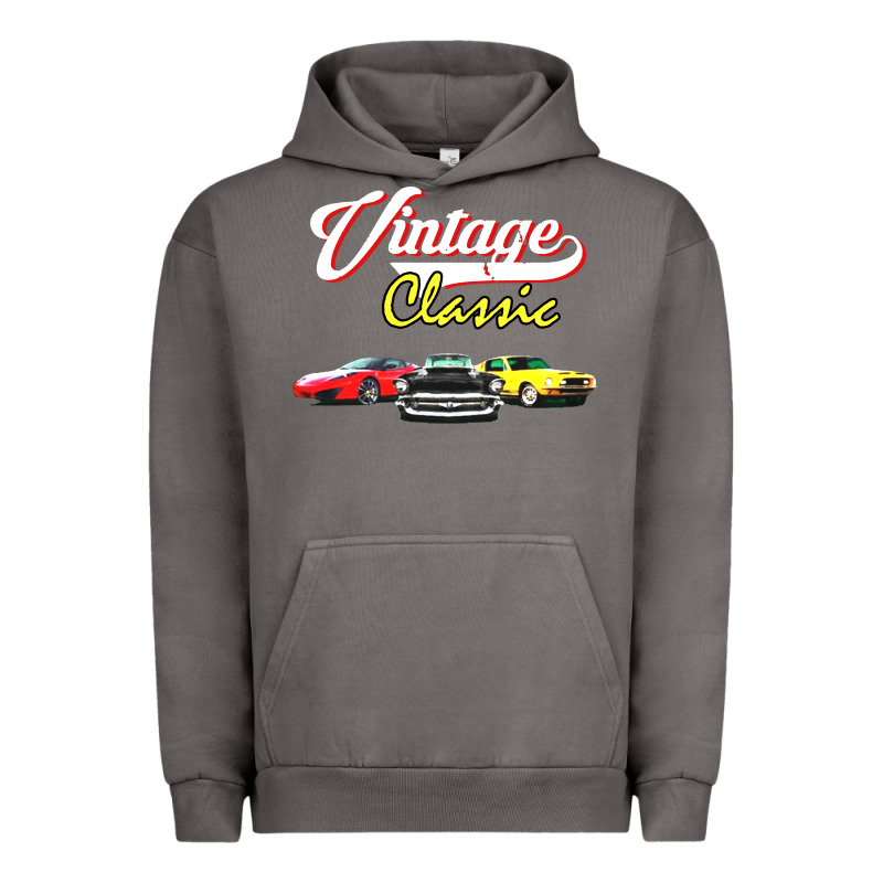 Vintage Classic Oldies Cars Urban Hoodie by linhVisuals | Teevron