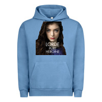Pigment Pebble Blue Lorde Urban Hoodie - linhVisuals
