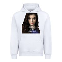White Lorde Urban Hoodie - linhVisuals
