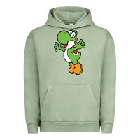 Pigment Oil Green yoshi Urban Hoodie - linhVisuals