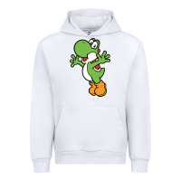 White yoshi Urban Hoodie - linhVisuals