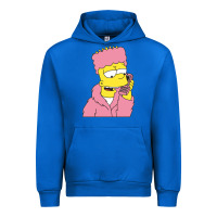 Cobalt newbart simpson camron Urban Hoodie - linhVisuals
