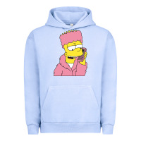 Pigment Grape Ice newbart simpson camron Urban Hoodie - linhVisuals
