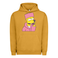 Pigment Peanut Butter newbart simpson camron Urban Hoodie - linhVisuals