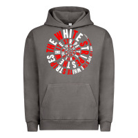 Pigment Tornado White Stripes Urban Hoodie - linhVisuals