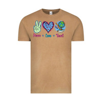 Vintage Camel Peace Love Teach Vintage Tee - Jasminsmagicworld