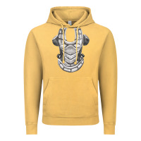 Vintage Mustard Chest Protector Fa Element Vintage Hoodie - FaDigitalArtStudio