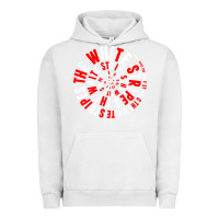 Pigment Lunar Rock White Stripes Urban Hoodie - linhVisuals
