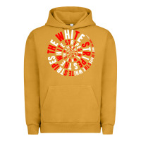 Pigment Peanut Butter White Stripes Urban Hoodie - linhVisuals