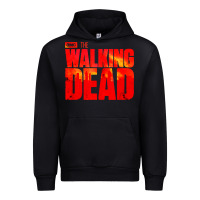 Black the walking dead blood Urban Hoodie - linhVisuals
