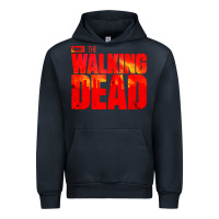 Navy the walking dead blood Urban Hoodie - linhVisuals
