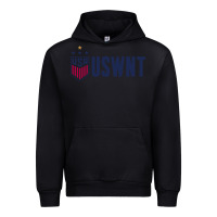 Black uswnt champion Urban Hoodie - linhVisuals