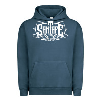Pigment Midnight Navy santa fe klan merch santa  , Urban Hoodie - linhVisuals