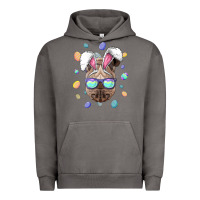 Pigment Tornado rhino easter bunny ears funny easter eggs hunting sweatshirt Urban Hoodie - linhVisuals