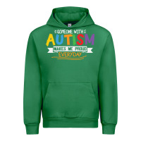 Emerald someone with autism makes me proud Urban Hoodie - linhVisuals