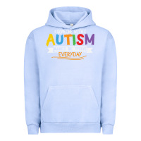 Pigment Grape Ice someone with autism makes me proud Urban Hoodie - linhVisuals