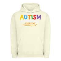 Pigment Pistachio someone with autism makes me proud Urban Hoodie - linhVisuals