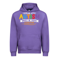 Tulip someone with autism makes me proud Urban Hoodie - linhVisuals