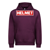 Mauve Wine Meantime Helmet Urban Hoodie - linhVisuals
