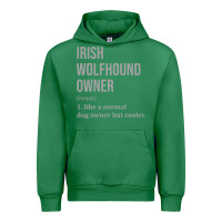 Irish Wolfhound Dog Funny Classic Urban Hoodie | Teevron