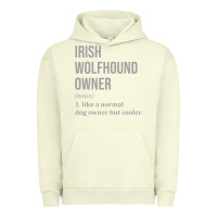 Pigment Pistachio irish wolfhound dog funny classic Urban Hoodie - linhVisuals