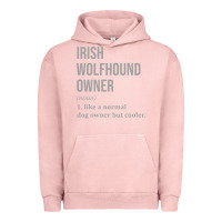 Pigment Salmon irish wolfhound dog funny classic Urban Hoodie - linhVisuals