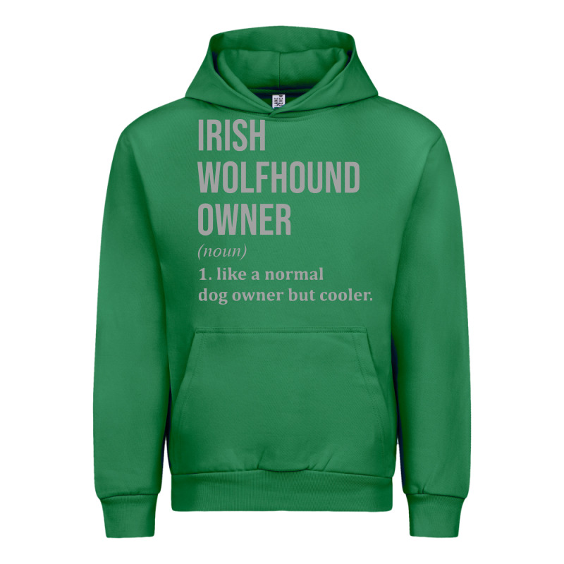 Irish Wolfhound Dog Funny Classic Urban Hoodie by linhVisuals | Teevron