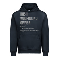 Navy irish wolfhound dog funny classic Urban Hoodie - linhVisuals