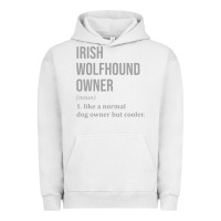 Pigment Lunar Rock irish wolfhound dog funny classic Urban Hoodie - linhVisuals
