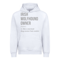 White irish wolfhound dog funny classic Urban Hoodie - linhVisuals