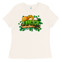 Bone St. Patrick's Day Baseball Ladies Tee - HowdyJamesFarm